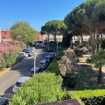 Apartment Cote Quai -t2 Vue Port Parking Prive Cap D'agde Centre