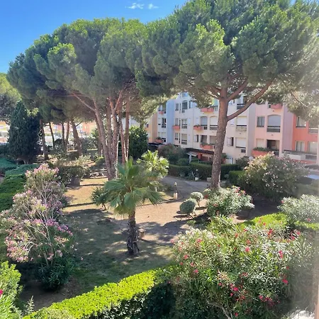 Apartment Cote Quai -t2 Vue Port Parking Prive Cap D'agde Centre Agde